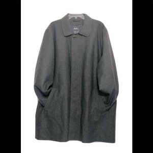 RALPH LAUREN Mens Gray Wool Blend Naler Pea Coat Water Repellent Jacket Sz 48R